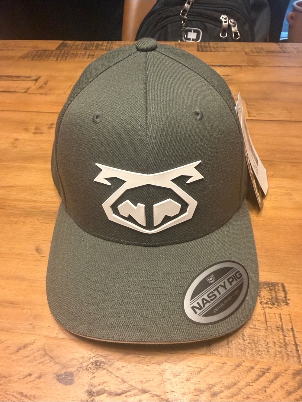 Nasty Pig Olive Green Flat Snout  Cap